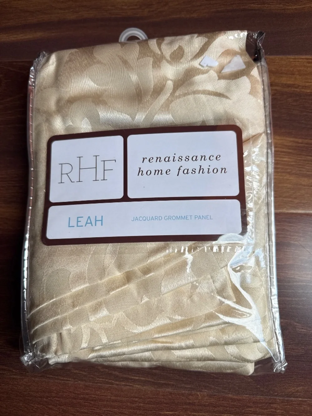 Renaissance Home Fashion Leah 1 Pc Jacquard Grommet Panel